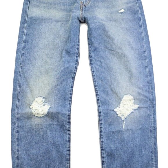 New Levi's  W33 L34 50'S STRAIGHT FIT MEN'S JEANS Selvedge  Cotton Hemp Blend - Picture 13 of 14